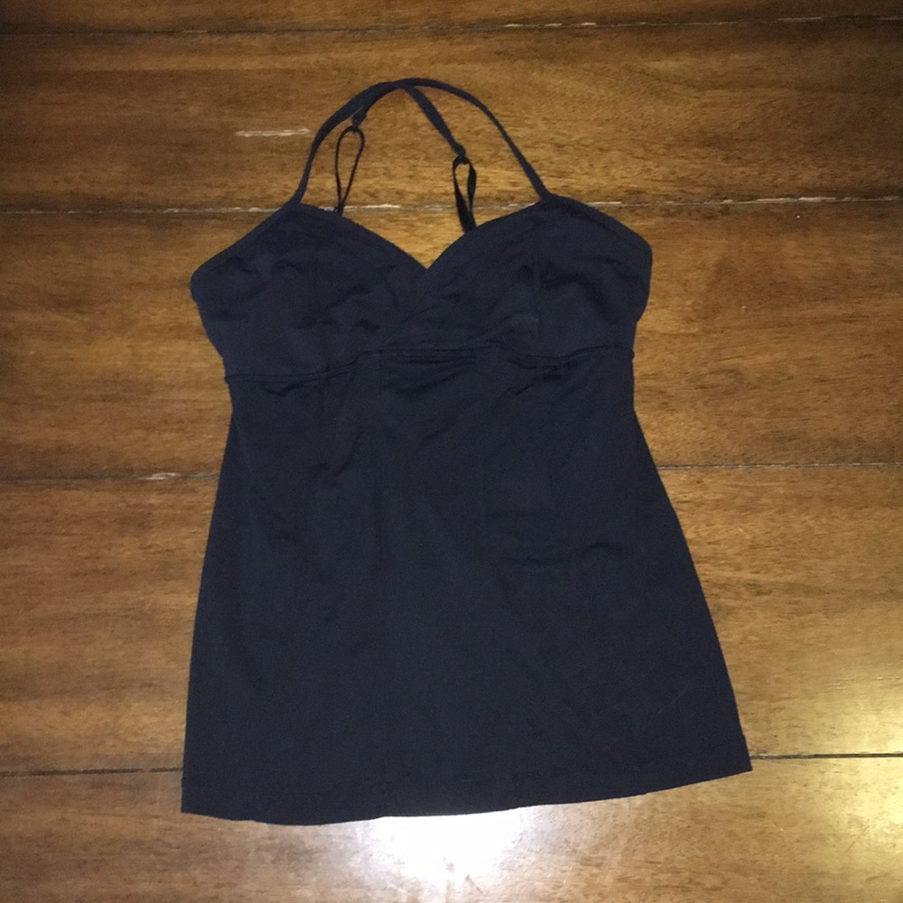 Lululemon strappy cross front tank